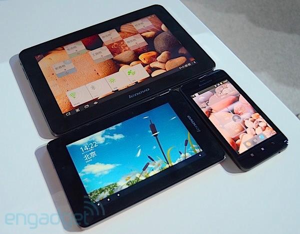 Lenovo'dan LePad S2007, LePad S2010, LePad S2005, LePhone S2 tablet ve akıllı telefonlar tanıtıldı