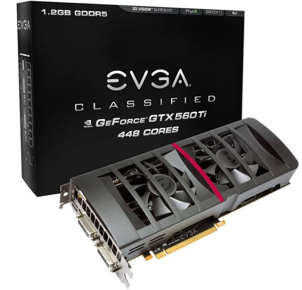 EVGA GeForce GTX 560 Ti tabanlı yeni ekran kartlarını duyurdu
