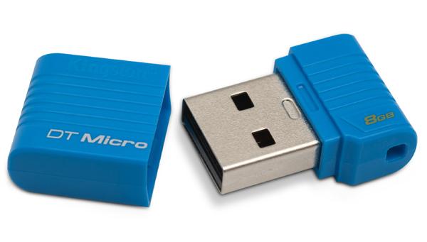 Kingston'dan ufak boyutlarıyla ön plana çıkan USB bellek: DataTraveler Micro