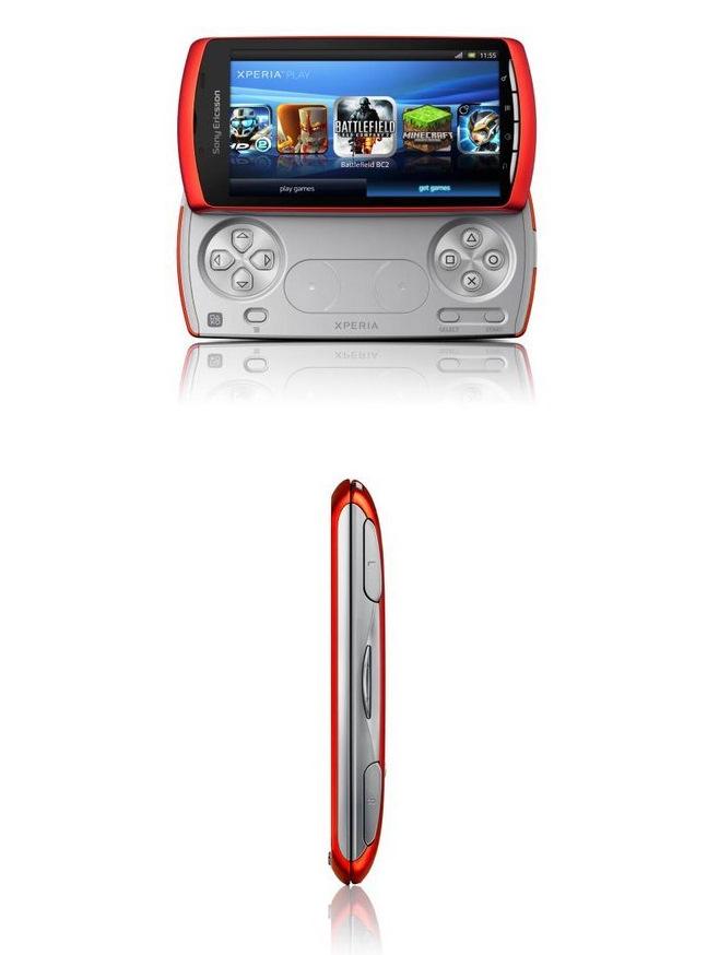 Turuncu renkli Sony Ericsson Xperia Play'in basın görselleri yayınlandı