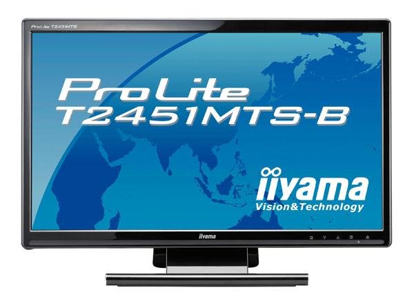 Iiyama'dan 23.6-inç dokunmatik LCD monitör: ProLite T2451MTS-B
