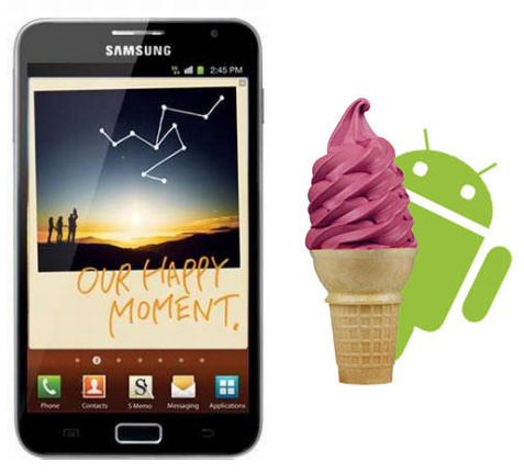 Samsung, Galaxy S II ve Galaxy Note modellerini Android 4.0 sürümüne 2012 ilk çeyrekte güncelleyecek