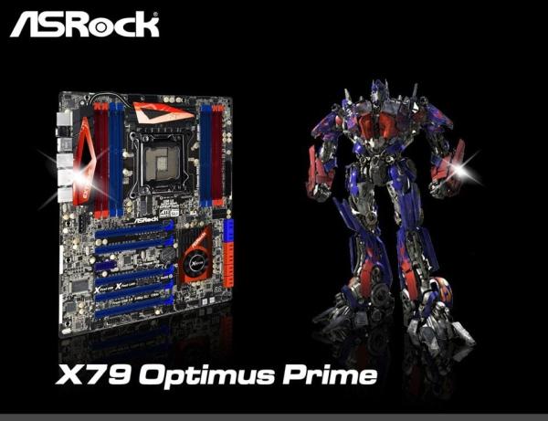 ASRock'dan Transformers tutkunlarına özel X79 anakartlar