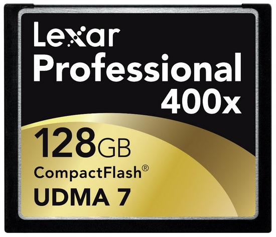Lexar'dan 64 GB ve 128 GB kapasiteye sahip iki yeni 400x CompactFlash kart