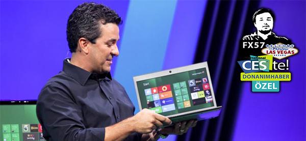 CES 2012: Windows 8'li dizüstü bilgisayarlar yıl sona ermeden Türkiye'de satışa çıkacak