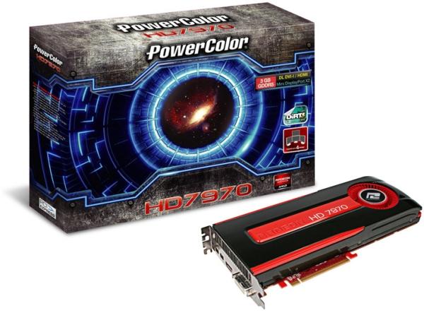 PowerColor referans tasarımlı Radeon HD 7970 modelini duyurdu