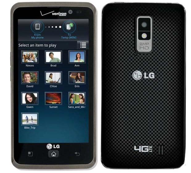CES 2012: 4.5-inç HD ekranlı LG Spectrum artık resmi