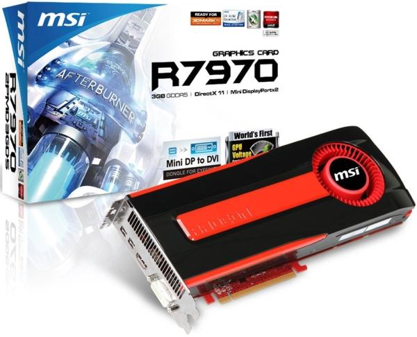 MSI, Radeon HD 7970 modelini duyurdu