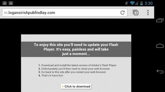 Android için Chrome tarayıcısında Flash Player olmayacak