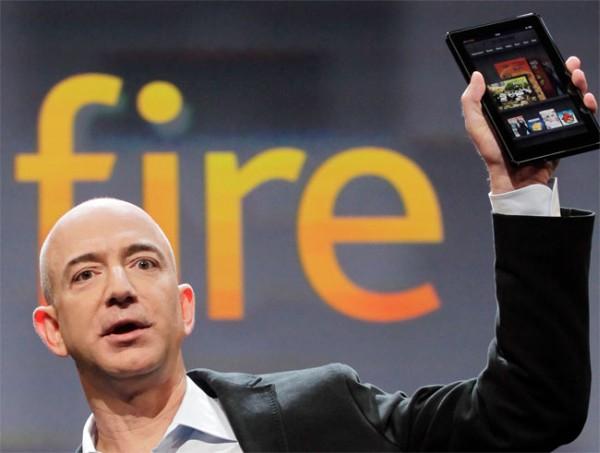 Amazon, 9-inç boyutunda Kindle Fire tablet sunabilir