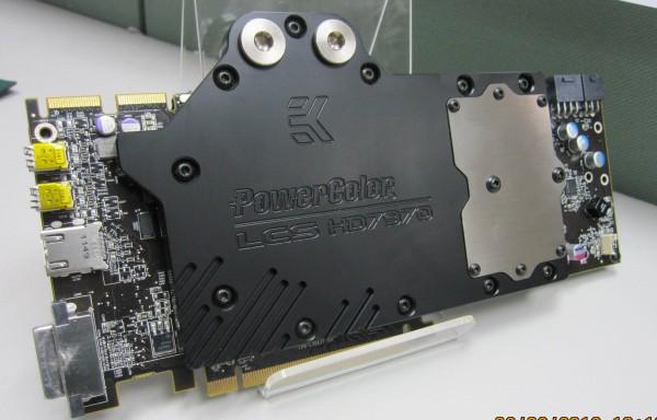 PowerColor'ın sıvı soğutmalı Radeon HD 7970 LCS modeli ön-siparişte