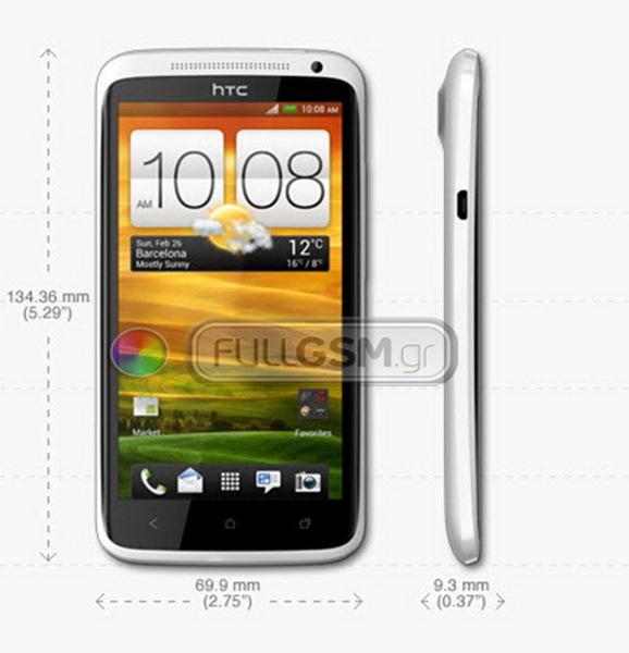 HTC One X'in teknik özelliklerine dair detaylı bilgiler gelmeye başladı
