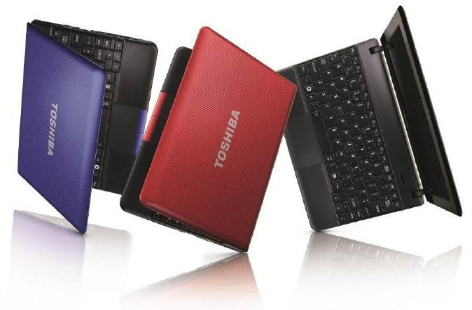 Toshiba, Intel Atom N2600 işlemciye sahip netbooklarını duyurdu: NB510 ve NB520