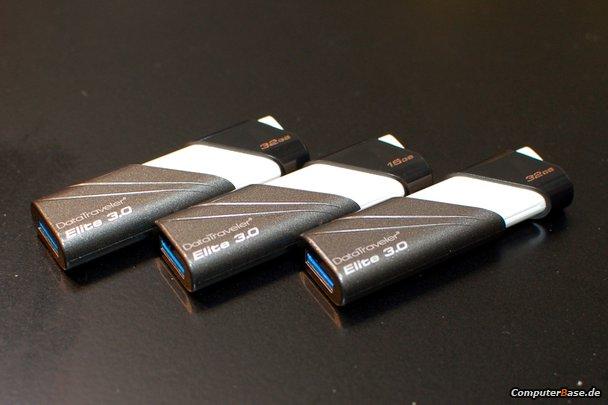 Kingston'ın DataTraveler Elite 3.0 serisi USB 3.0 bellekleri görüntülendi