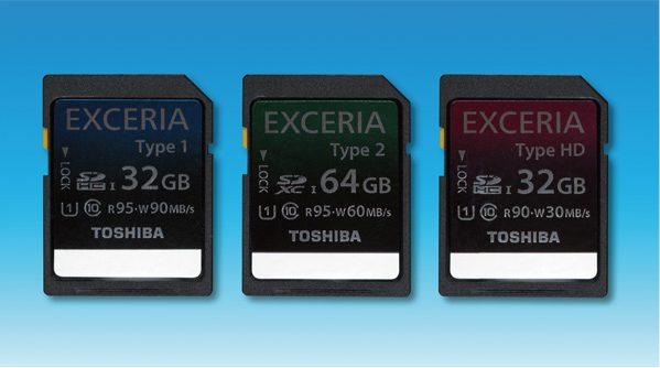 Toshiba dünyanın en hızlı SD kartlarını duyurdu: EXCERIA