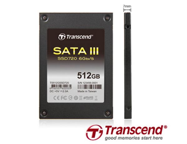 Transcend, SSD720 serisi SSD sürücülerini tanıttı