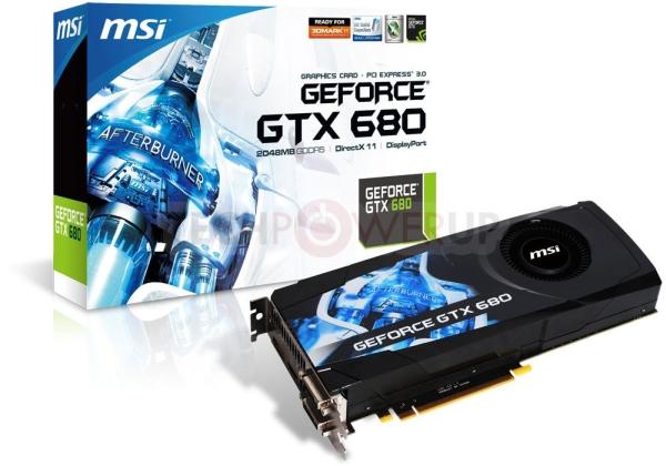 MSI'ın GeForce GTX 680 OC modeli detaylandı