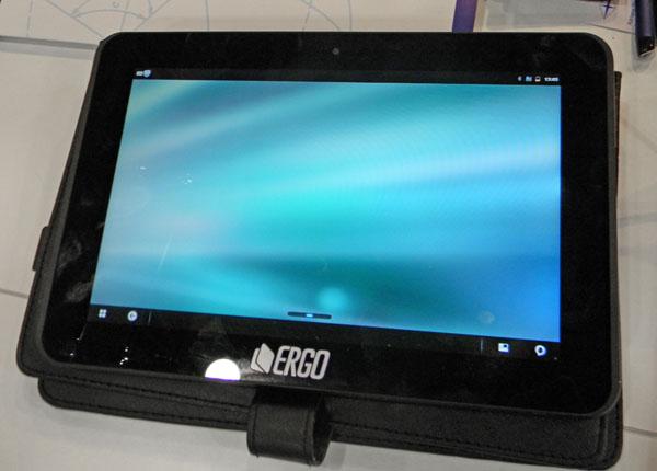 Ergo Tabula Duo tablet; Windows 7 ve Android 2.3 işletim sistemleri bir arada
