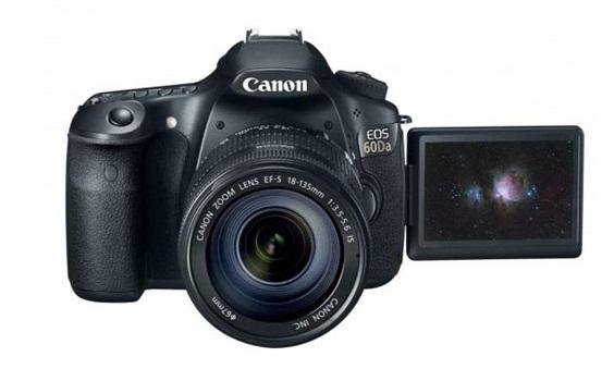 Canon'dan teleskop uyumlu DSLR: Canon EOS 60Da