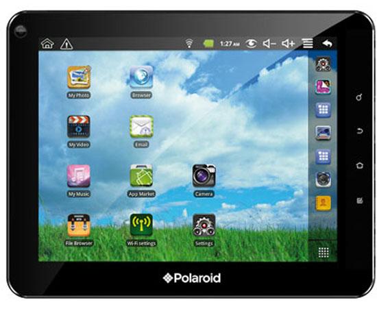 Polaroid'den 10-inç 3D ekranlı ve Android 4.0 ICS işletim sistemli tablet