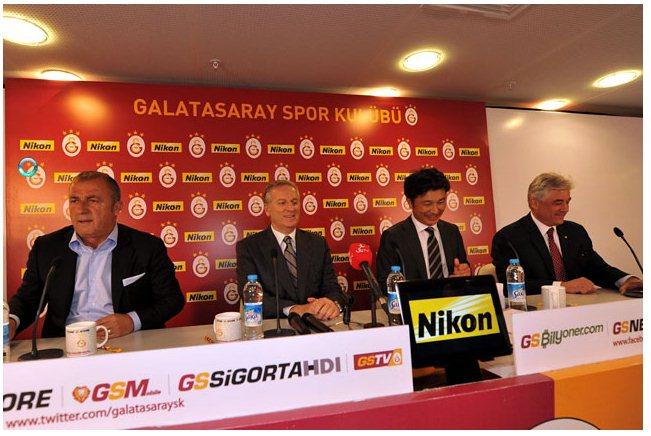 Nikon, Galatasaray'a sponsor oldu