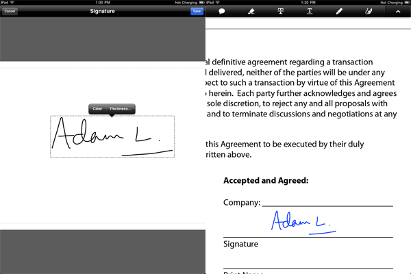 Adobe Mobile Reader 10.2 uygulaması imza ve form desteği getiriyor
