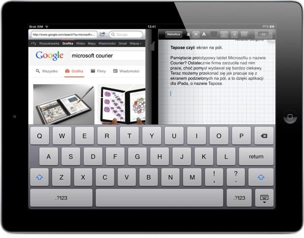 iPad'inizde Courier tablet deneyimi
