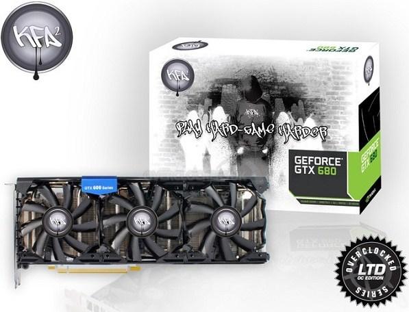 KFA2'nin GeForce GTX 680 Hall of Fame modeli fiyat listelerinde