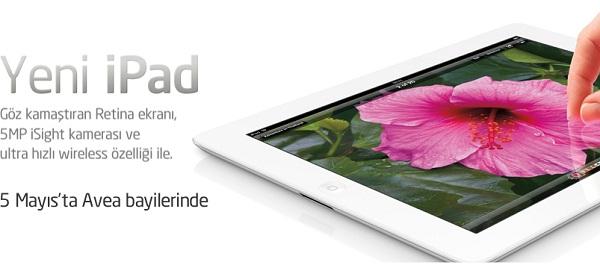Avea ve Vodafone da yeni iPad satışına başlıyor