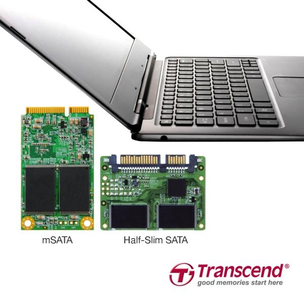 Transcend'den ultrabook'lara özel yeni SSD sürücüler