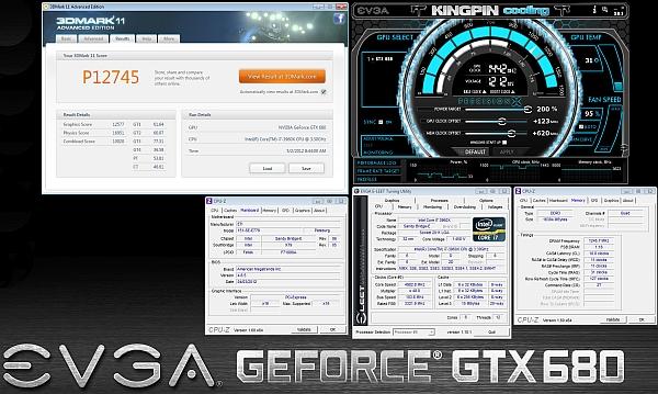 GeForce GTX 680'nin çekirdek hızı hava soğutma ile 1442MHz'e yükseltildi