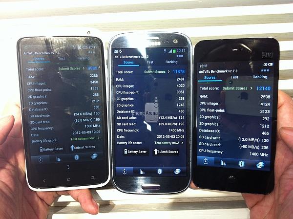Exynos 4412 işlemcili Galaxy S III ve Meizu MX, HTC One X'den %20 daha hızlı
