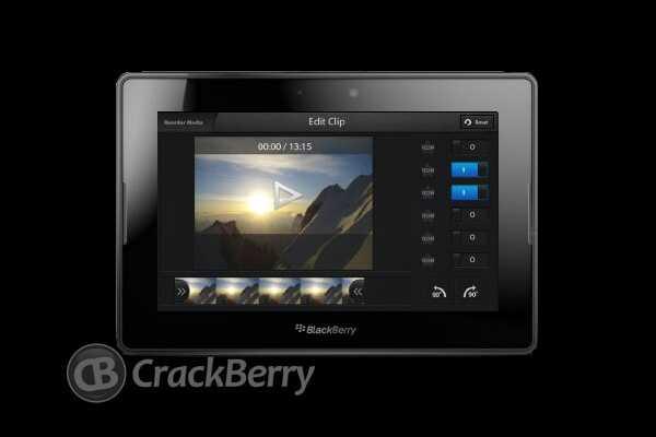 BlackBerry 10 video düzenleme yazılımı ortaya çıktı