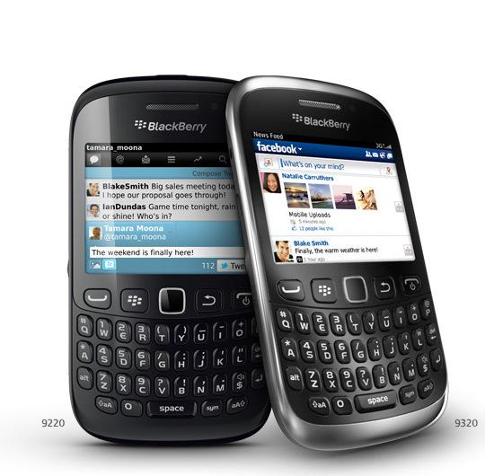 Research in Motion, yeni modeli BlackBerry Curve 9320'yi duyurdu