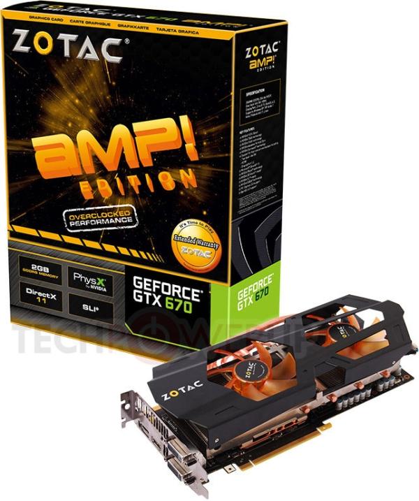 Zotac, GeForce GTX 670 AMP! Edition modelini duyurdu