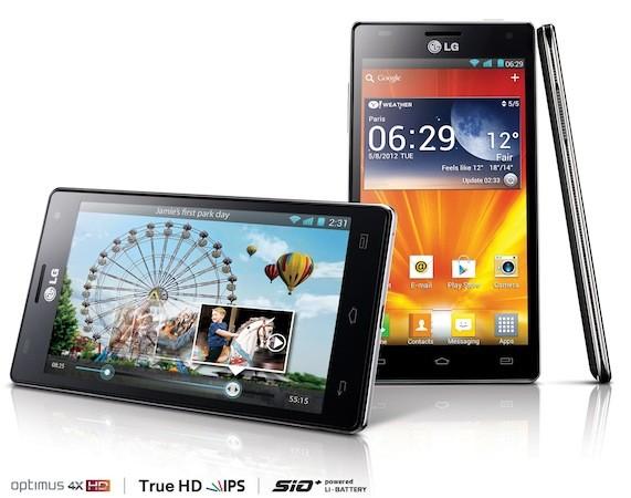 LG Optimus 4X HD, Almanya, İsveç, Birleşik Krallık, İtalya ve Polonya'ya geliyor