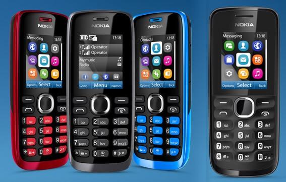 Nokia'dan giriş seviyesi 110 ve 112 çift SIM destekli telefonlar