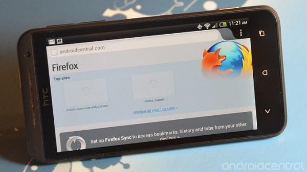Android için Firefox 14 beta yerleşik destek ile geliyor