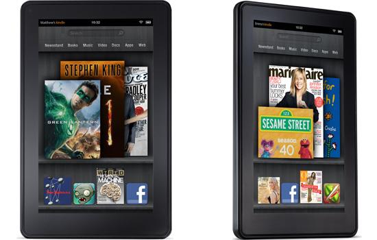 Amazon, Kindle Fire başlangıç sayfasına reklam alacak
