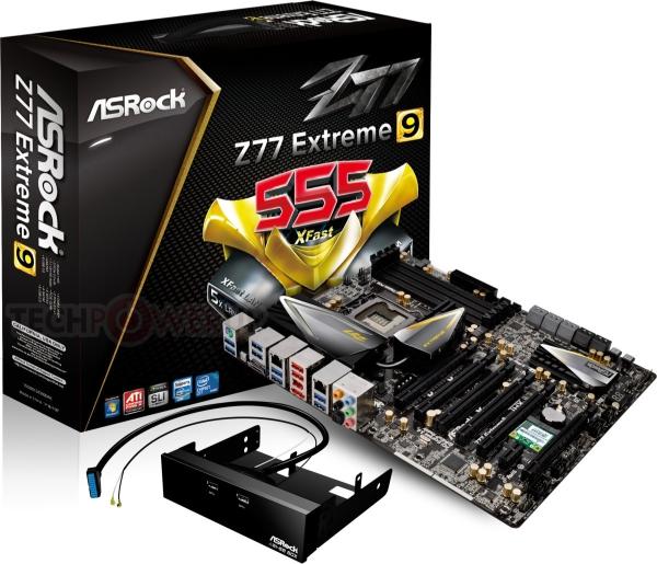 ASRock, Ivy Bridge işlemciler için en kaslı anakartını duyurdu; Z77 Extreme9