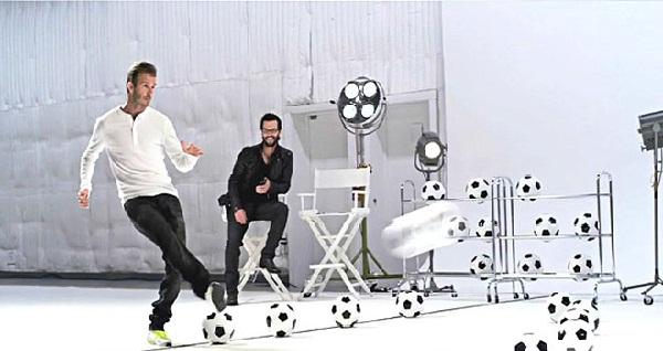 David Beckham 'Galaxy Note' reklamında