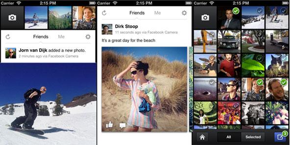 Facebook'dan iPod touch ve iPhone için, filtreler barındıran Kamera uygulaması