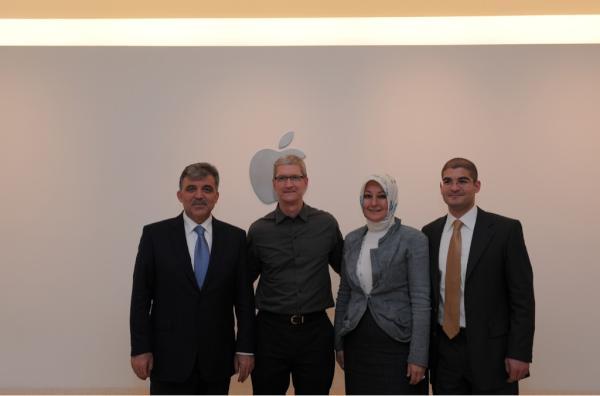 Cumhurbaşkanı Abdullah Gül'den Google, Microsoft ve Apple'a ziyaret