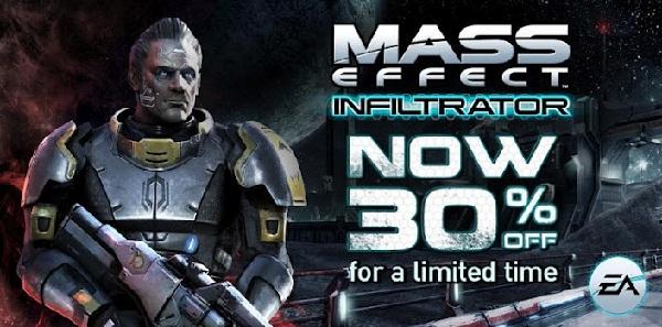 ‘Mass Effect Infiltrator’ Google Play'de kısa bir süreliğine indirimde