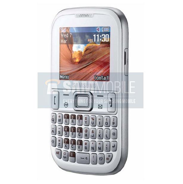 Samsung'dan QWERTY klavyeli alt segment cep telefonu: GT-E1260B