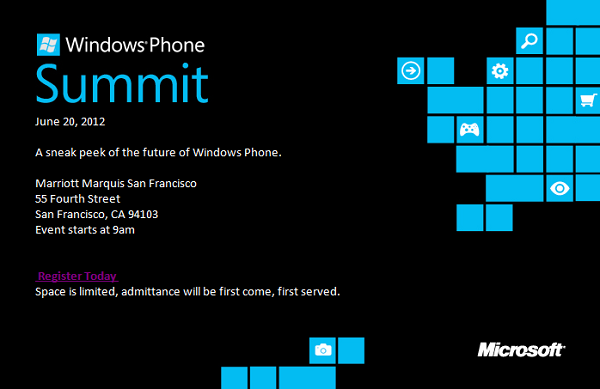 Microsoft, Apollo kod adlı Windows Phone 8'i 20 Haziran'da tanıtacak