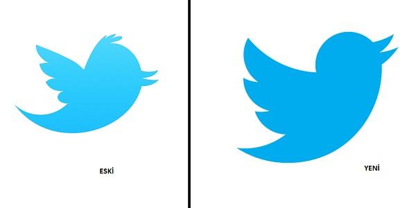 Twitter'ın yeni logosu daha yukarıyı işaret ediyor
