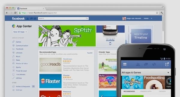Facebook'un uygulama marketinin mobil platformdaki ekran görüntüleri internete sızdı
