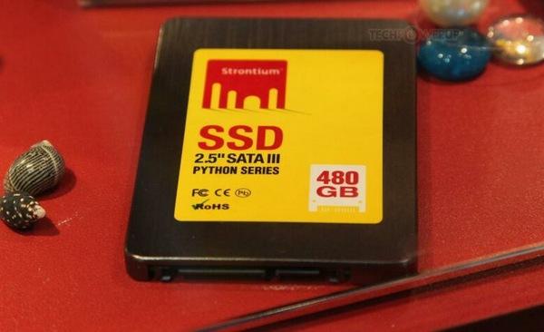 Strontium, Python serisi SSD'lerine 480 GB kapasite seçeneği ekledi