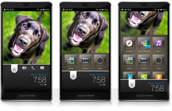 Sharp, Android işletim sistemli AQUOS akıllı telefonları için yeni Feel kullanıcı arayüzünü duyurdu